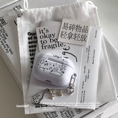 整日不营业苹果菲林光面硬耳机壳