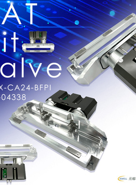 瑞士VAT阀门 Slit Valve 真空闸板阀 0340X-CA24-BFPI 3870-04338