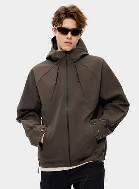 斐乐/Fila2026春季新款男士潮流机能系列宽松梭织上衣T11M611703F