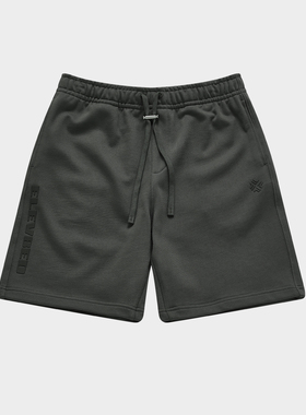 Fila/斐乐情侣款针织五分裤夏季新款纯棉宽松短裤T11U423602F