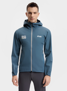 Fila/斐乐秋季新款男子户外时尚专业运动单层冲锋衣A11M518702F