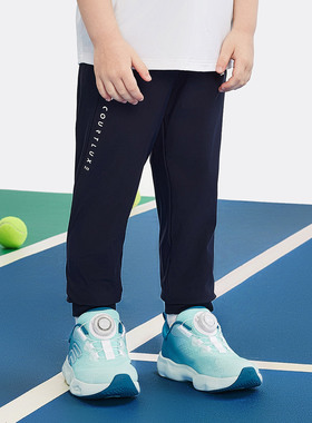 Fila/斐乐夏季新款男小童网球系列休闲运动针织长裤K11B433602F