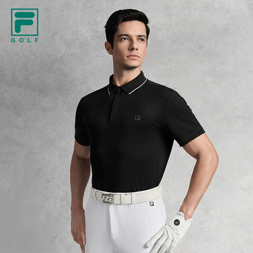 斐乐夏季男子高尔夫菁英短袖POLO