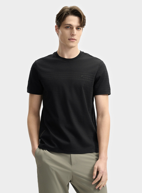 Fila/斐乐夏季新款男子户外时尚休闲运动短袖T恤衫F11M523114F