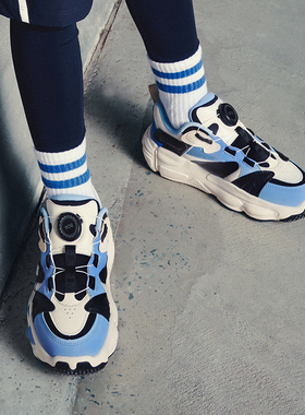 Fila/斐乐ET异形鞋男中大童户外时尚儿童运动复古跑鞋K15B341119F