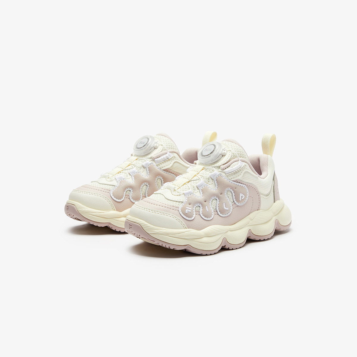 斐乐PEASE豌豆鞋女童旋钮篮球鞋