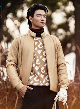 Fila/斐乐 许龙一同款男士高尔夫系列立领保暖上衣A11M515905F