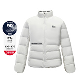 新款 Fila 斐乐冬季 女中大童户外高尔夫系列轻薄羽绒服K12G543915F