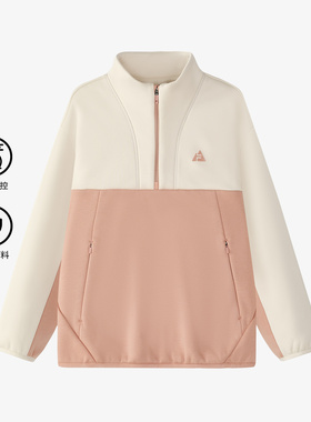 Fila/斐乐BBC EARTH联名系列女童户外系列套头卫衣K12G443243F