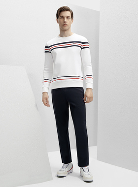 Fila/斐乐男士春季新款户外运动娱乐休闲健身运动长裤F61M513601B