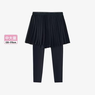 斐乐女中大童网球系列针织裙裤
