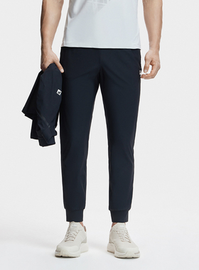 Fila/斐乐夏季新款男子户外休闲场下运动健身针织长裤A11M421617F