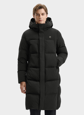 Fila/斐乐冬季新款男子户外时尚百搭休闲运动长羽绒服F11M543913F