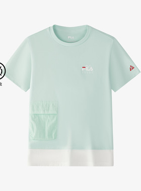 Fila/斐乐夏季新款女中大童户外时尚休闲系列短袖T恤K12G523111F