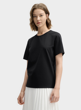 Fila/斐乐夏季新款女子户外时尚休闲运动短袖T恤衫F11W513103F