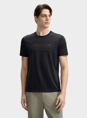 Fila/斐乐夏季新款男子户外时尚休闲运动舒适短袖T恤F11M523126A