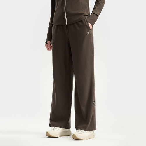 斐乐秋季女子场下健身针织长裤