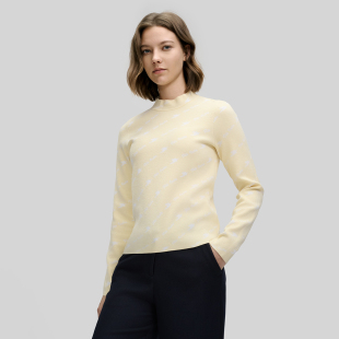 斐乐秋季 编织衫 新款 休闲修身 F11W514405F EMERALD女子时尚 Fila