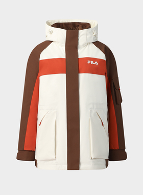 Fila/斐乐冬季新款女子户外时尚休闲运动中长羽绒服F11W549903F