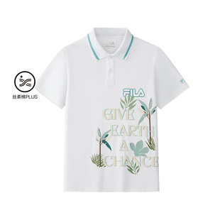 Fila/斐乐夏季新款男中大童户外时尚生活短袖POLO衫K12B532102F