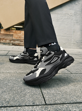 Fila/斐乐夏季新款男子户外时尚休闲舒适复古运动鞋F12M522126F