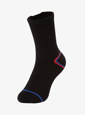 Fila/斐乐秋季新款男女童户外时尚舒适休闲运动中腰袜K18B513303F