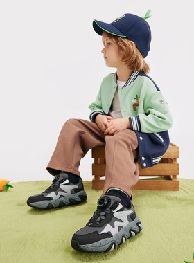 Fila/斐乐秋季TGR 2虎爪2代男小童旋钮BOA儿童户外鞋K14B512501F