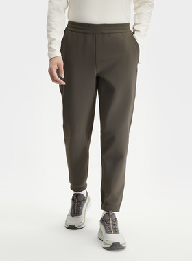 FILA/斐乐男子专业运动防泼水加绒针织长裤A11M441607F