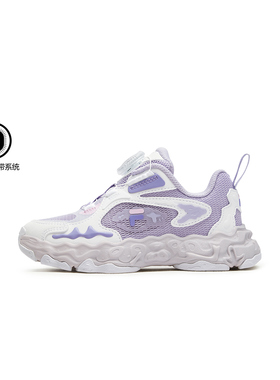 Fila/斐乐秋季新款 FOSSIL化石鞋女小童儿童复古跑鞋K14G531103F