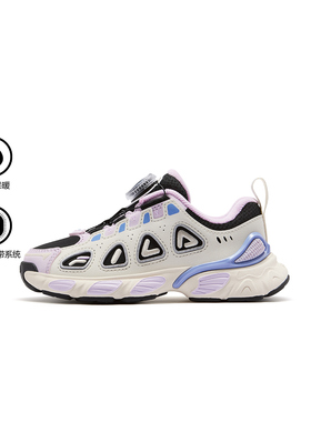 Fila/斐乐BUGLE NORTH妙角鞋 北女小童儿童复古跑鞋K14G541112F