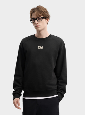 Fila/斐乐冬季新款男士户外时尚经典生活宽松套头卫衣F11M619210F