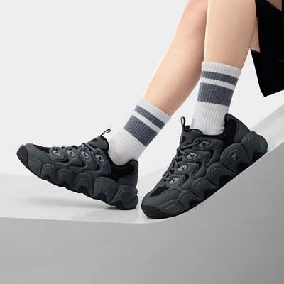 斐乐冬季新款男士可颂运动老爹鞋