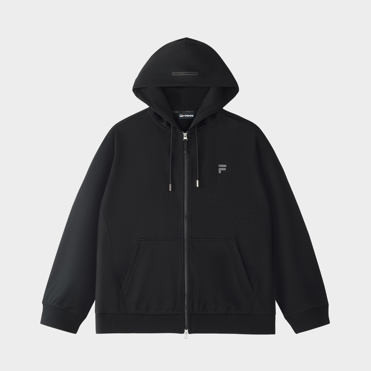 斐乐男子潮流运动宽松针织外套