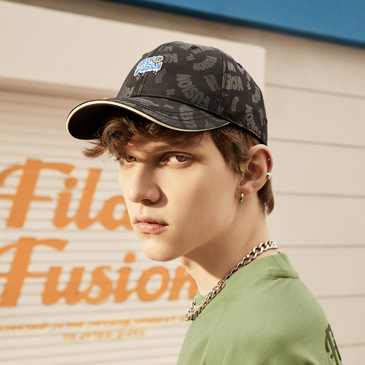 斐乐胶囊男女同款潮流运动棒球帽