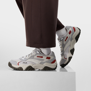 Fila/斐乐冬季新款男士珊瑚ORIGINALE户外运动老爹鞋F12M612107F