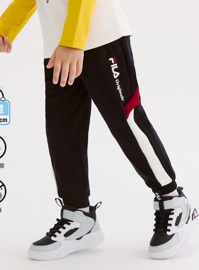 Fila/斐乐秋季男小童经典生活保暖抗菌收口针织长裤K11B441612F