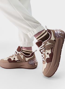 Fila/斐乐冬季新款CACTI仙掌女子时尚休闲摩登板鞋F12W541203F