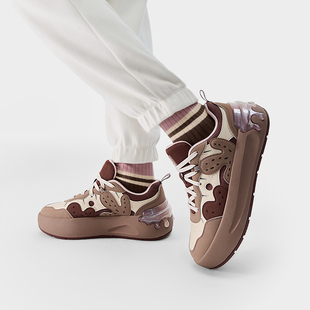 Fila/斐乐冬季新款CACTI仙掌女子时尚休闲摩登板鞋F12W541203F