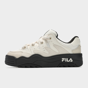 Fila/斐乐秋季新款ROSETTA斑斓女子时尚休闲摩登板鞋F12W411204I