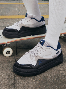 Fila/斐乐秋季新款BANK酷板鞋女子潮流运动滑板生活鞋T12W232202W