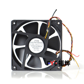 正品 大风量DC24V12厘米12025机箱风扇cpu风扇三线温控调速风扇