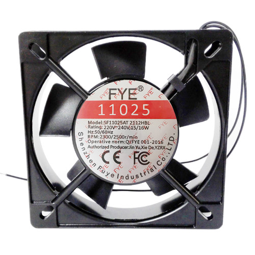 全铜11025 220V 2112HBL 11CM 双滚珠轴承交流风机 散热风扇 FYE