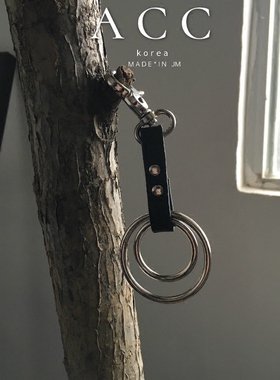 junmanner 配饰 腰链皮扣随意搭配 牛仔裤／西裤升逼格单品腰皮扣