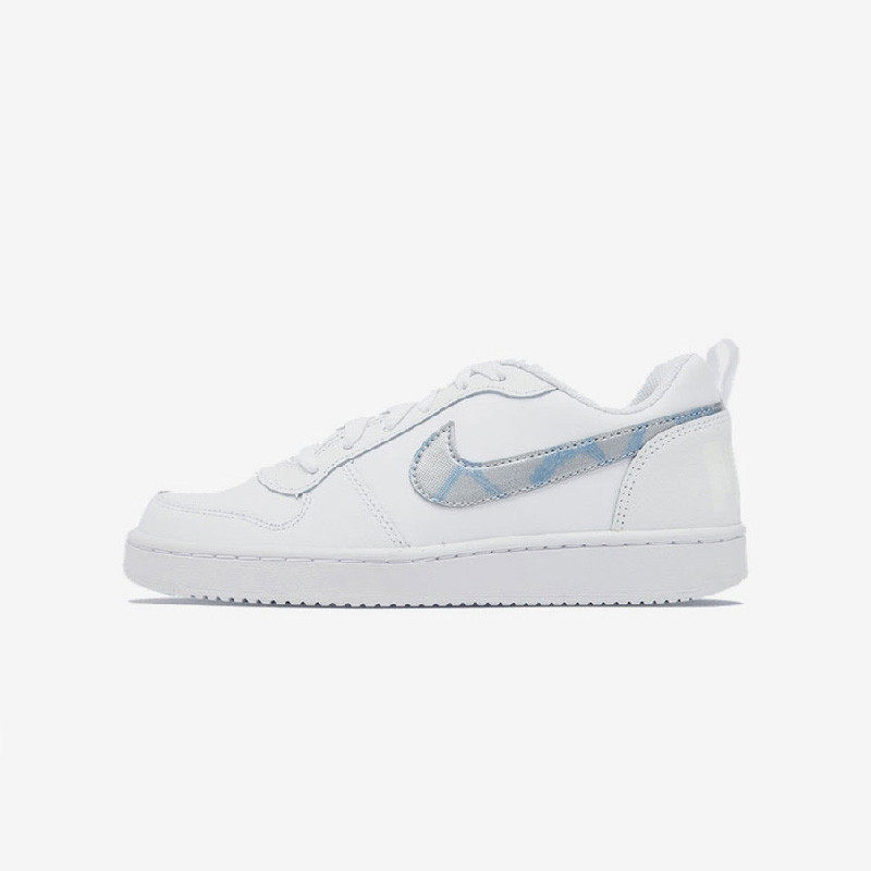 耐克nike 女子低帮轻便粉勾小白鞋运动休闲鞋板鞋839985-105