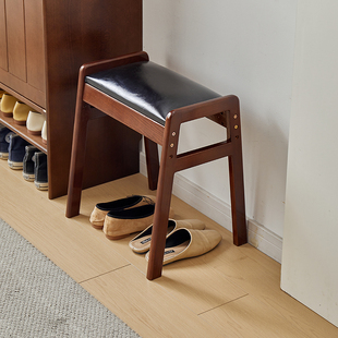 实木入户换鞋凳门口家用穿鞋凳可坐进门凳坐凳试鞋凳小户型小凳子