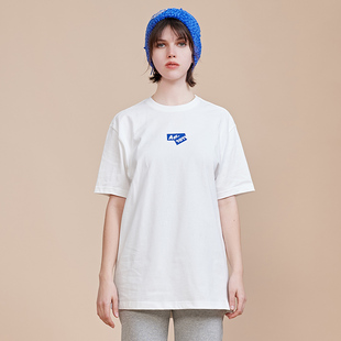 TPPADER短袖圆领字母LOGO折纸T恤男女同款夏季情侣潮牌半袖