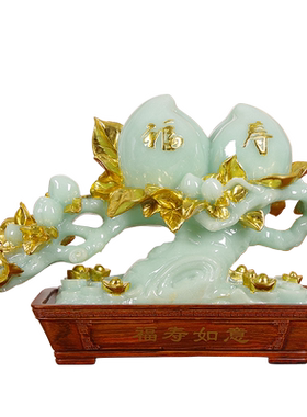 礼祥缘环保树脂+玉石粉祝寿