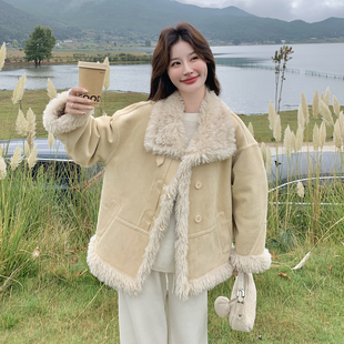 9982 皮毛一体外套2C318 P215K318 新款 2025冬装