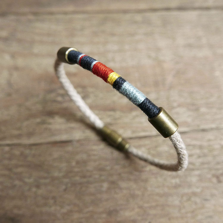 质数堂《此处.敬》boho-chic 法式纯手工.复古手环先生男友礼物