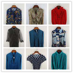 女689 715 宽松亚麻苎麻上衣棉麻布衬衫 古着春厦装